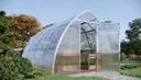 Rastlinjak Strelka3 (Sungrow 2026): bocni pogled na obokano konstrukcijo