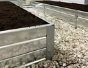 Komplet dvignjenih gredic za rastlinjak širine 2,35 do 2,5 m slika 6