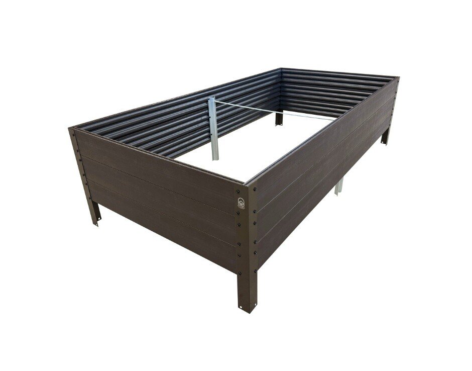 Dvignjena gredica plastična Woodlook slika 7