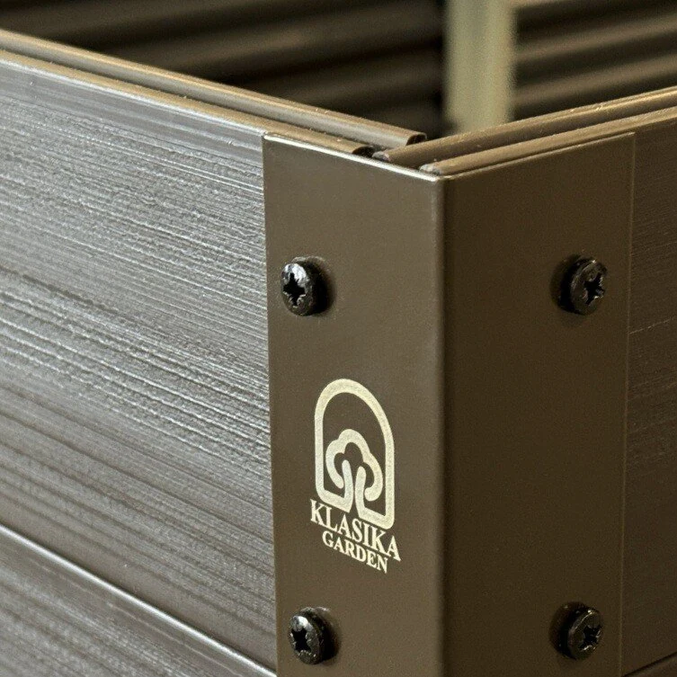 Dvignjena gredica plastična Woodlook slika 10