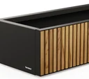 Herstera Garden cvetlični lonec Deco Xic z lesno oblogo 4
