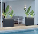 Herstera Garden kovinski cvetlični lonec Cube Divider 2