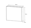 Herstera Garden kovinski cvetlični lonec Cube Divider 7