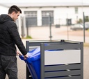 Westmann kovinska obloga za smetnjake Planum, antracit 6