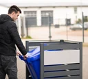 Westmann kovinska obloga za smetnjake Planum, antracit 6