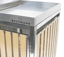 Westmann omara za smetnjake Planta iz nerjavnega jekla 11