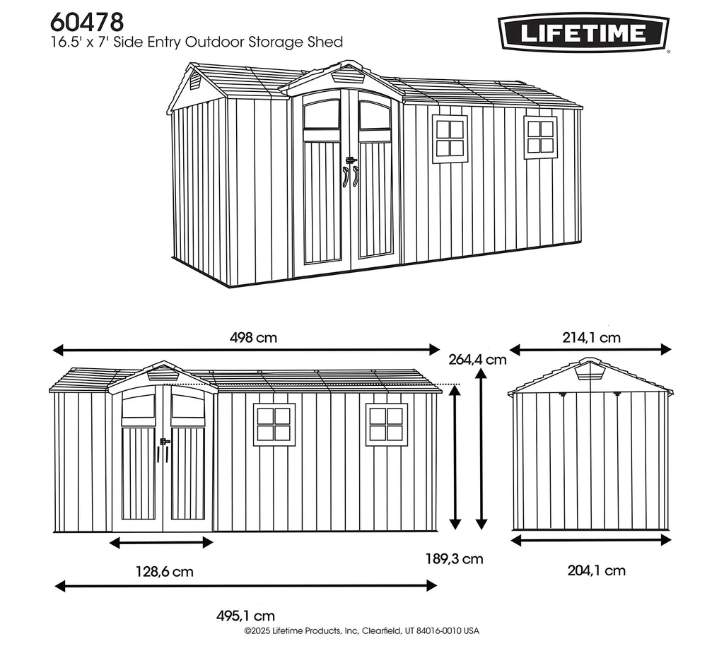 Lifetime vrtna uta Idaho 6