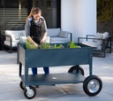 Herstera Garden kovinska visoka greda Swivel 9