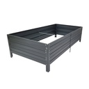 Metall-Beeteinfassung, lackiert