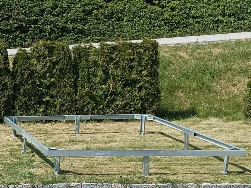 Pocinkani podstavek (3 x 4 m)