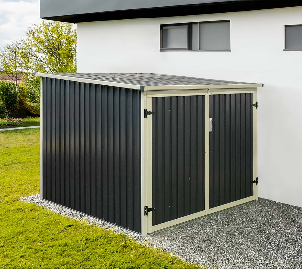 [SI04000] Metal garden bicycle garage