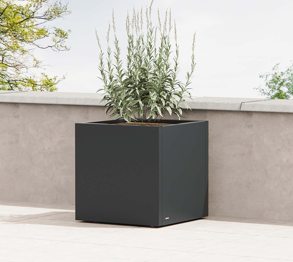 Metall-Pflanzkübel Cube