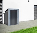 Abschließbare Metallbox für Mülltonnen und Gartengeräte