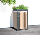 Metall-Mülltonnenbox Planta