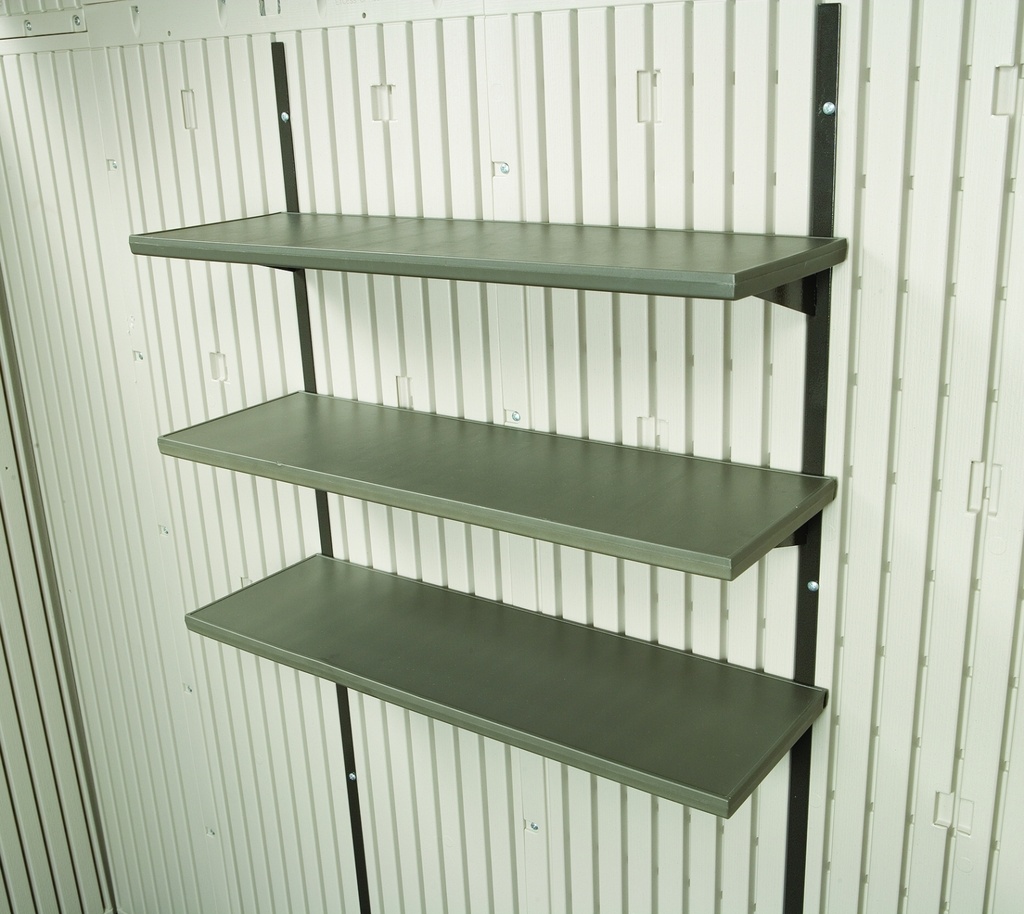[LG00130] Lifetime shelf for a garden shed, 3 shelves