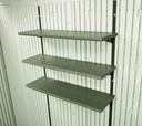 Lifetime shelf for a garden shed, 3 shelves