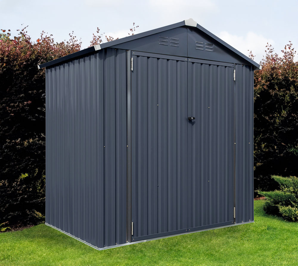 [WMCRT64] Metall-Gartenhaus Minor (64 (119 × 183 × 196 cm))