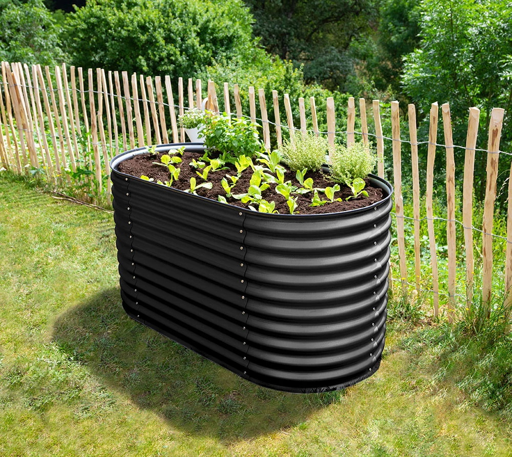 Metal raised bed Grow Faster