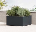 Metalna cvjetna posuda Cube Low