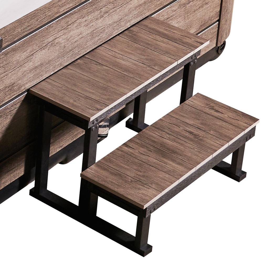 Spa steps, khaki grey